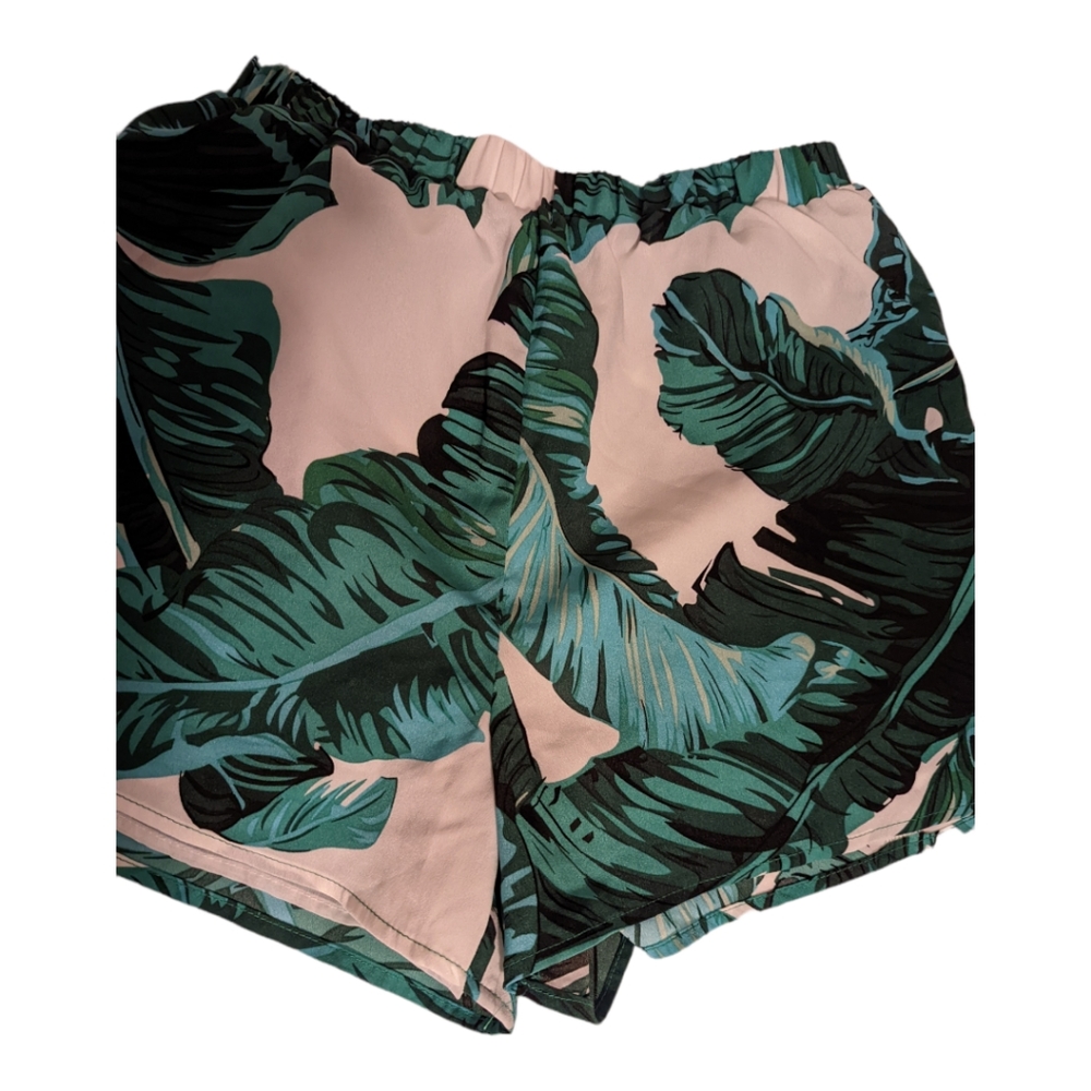 Shein Tropical Bathing Suit Shorts Size Small - Picture 2 of 5